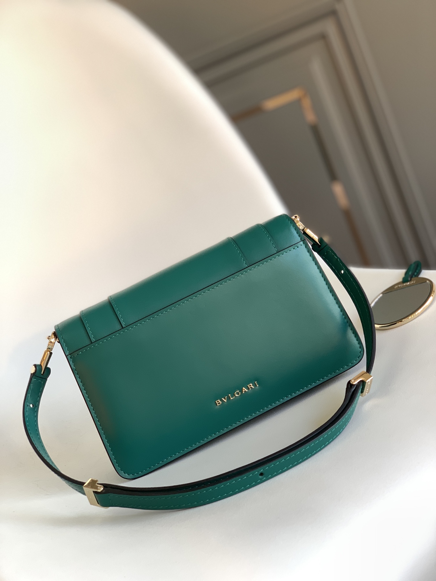 Bvlgari Serpenti Forever East-west Shoulder Bag Green